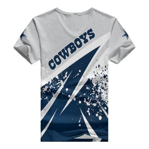 Dallas Cowboys V-neck Women T-shirt BG900