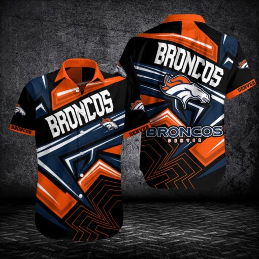 Denver Broncos Button Shirt BB625