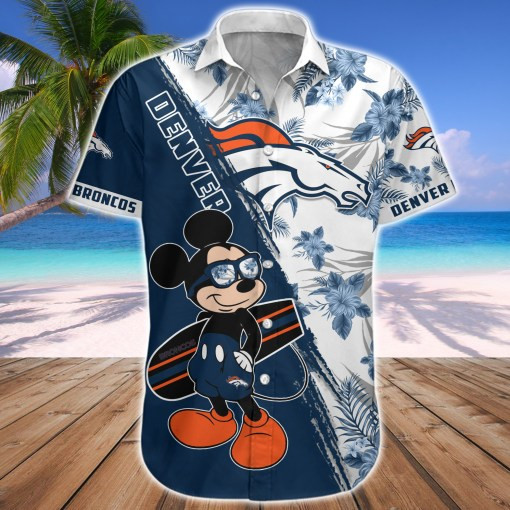 Denver Broncos Button Shirt BG821