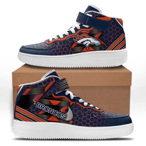 Denver Broncos High AF1 Sneakers BG28