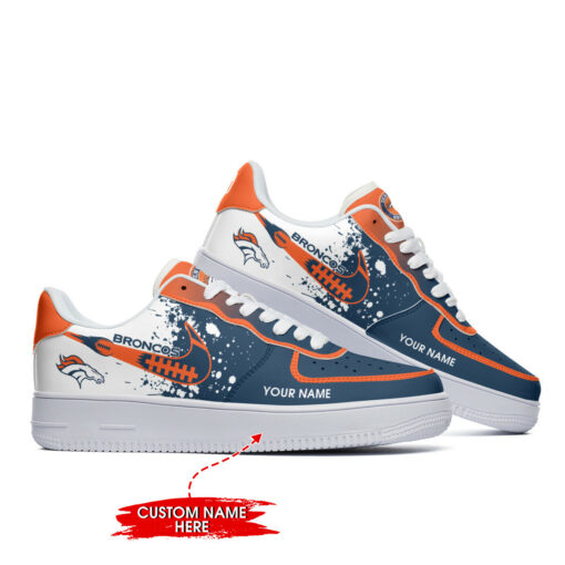 Denver Broncos Personalized AF1 Shoes BG329