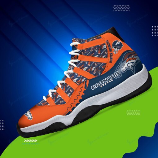 Denver Broncos Personalized AJD11 Sneakers BG159