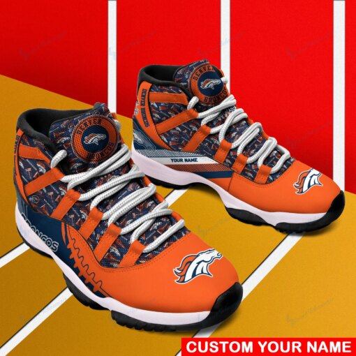 Denver Broncos Personalized AJD11 Sneakers BG159