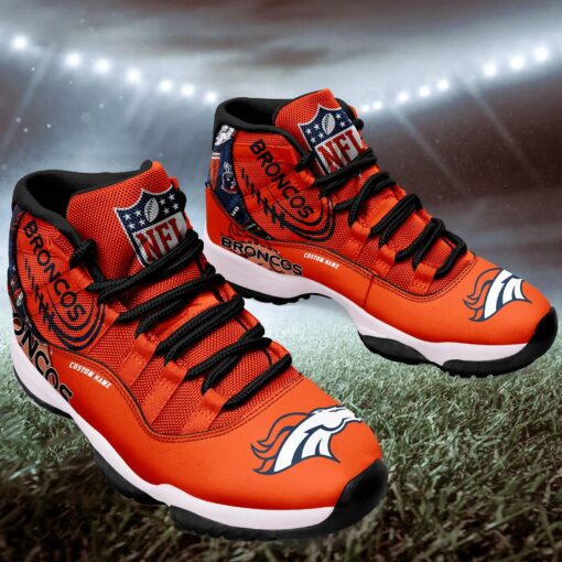 Denver Broncos Personalized AJD11 Sneakers BG193