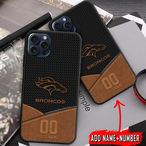 Denver Broncos Personalized Phone Case BGPC168