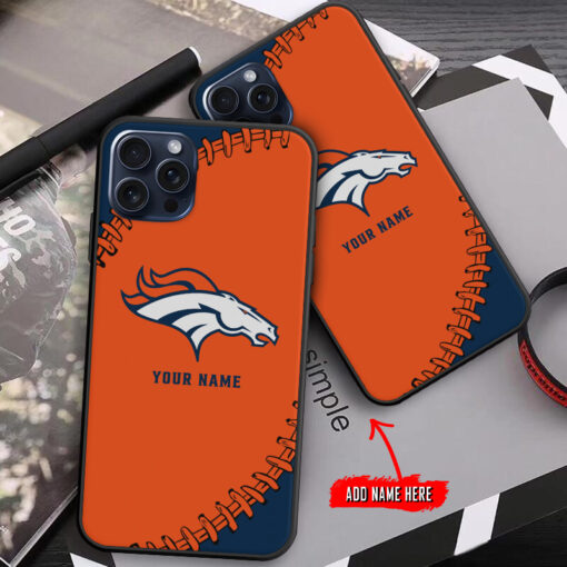 Denver Broncos Personalized Phone Case BGPC407