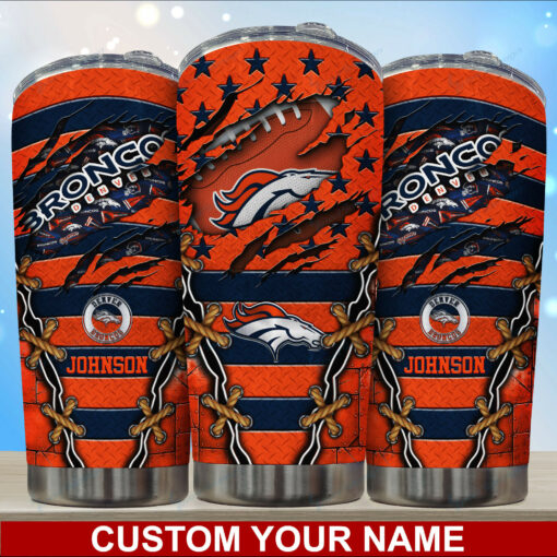 Denver Broncos Personalized Tumbler BG09