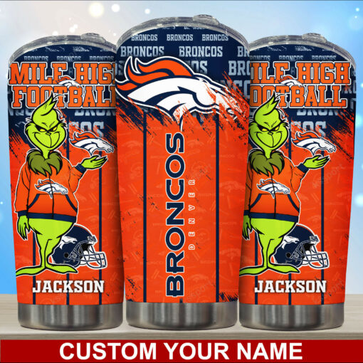 Denver Broncos Personalized Tumbler BG98