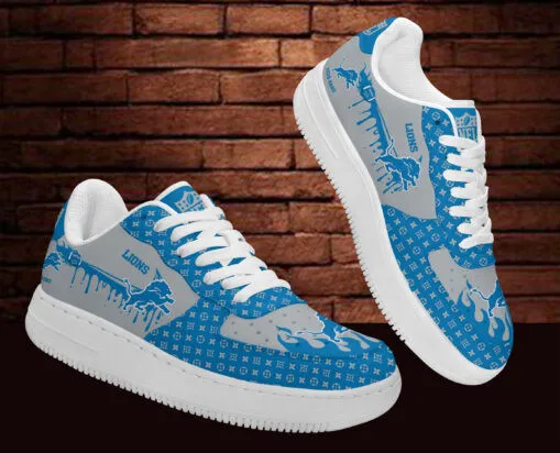 Detroit Lions AF1 Shoes BG54