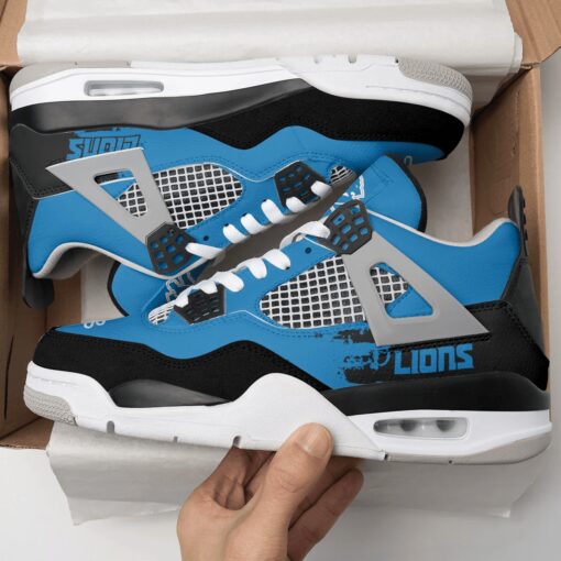 Detroit Lions AJ4 Sneaker BG91