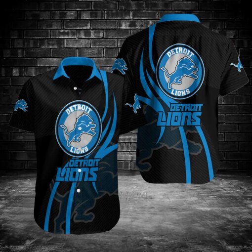 Detroit Lions Button Shirt BG602