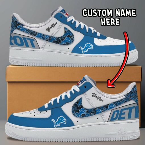 Detroit Lions Personalized AF1-1 Shoes AF1S012