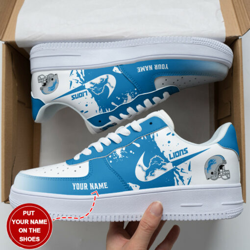 Detroit Lions Personalized AF1 Shoes BG289