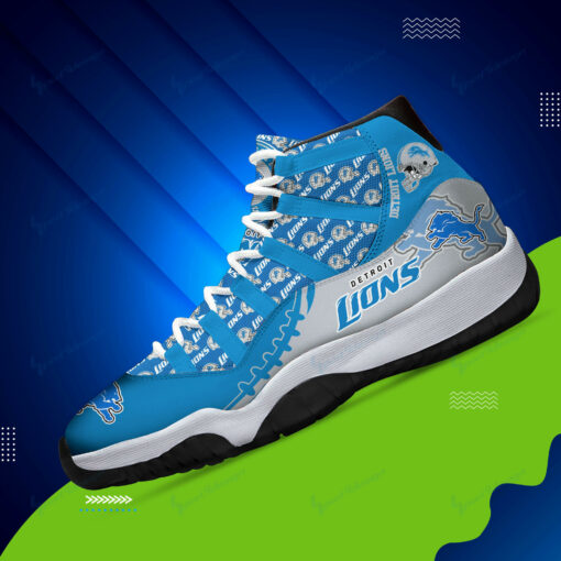 Detroit Lions Personalized AJD11 Sneakers BG160