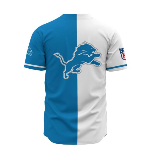 Detroit Lions Personalized Baseball Jersey 521