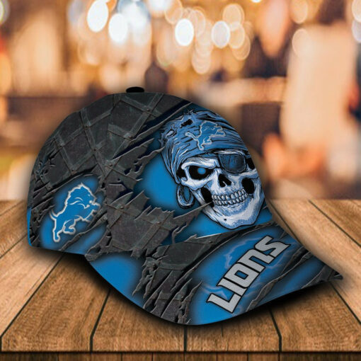 Detroit Lions Personalized Classic Cap 395