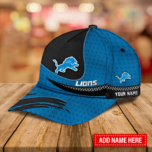 Detroit Lions Personalized Classic Cap AZCCAP007