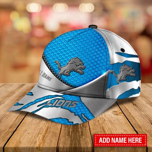 Detroit Lions Personalized Classic Cap AZCCAP029