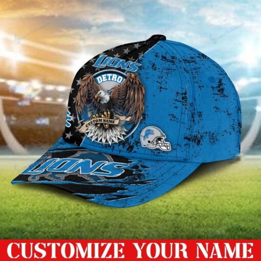 Detroit Lions Personalized Classic Cap BB383