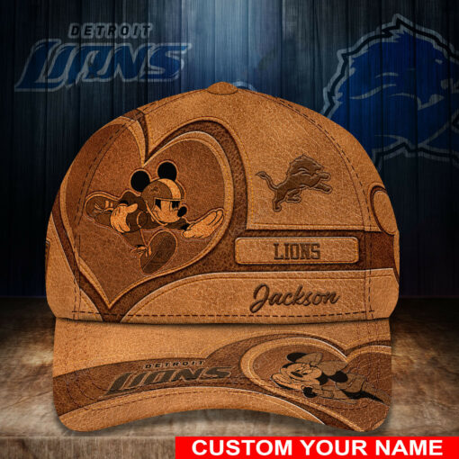 Detroit Lions Personalized Classic Cap BB492