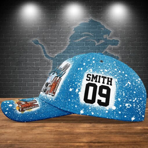 Detroit Lions Personalized Classic Cap BB816