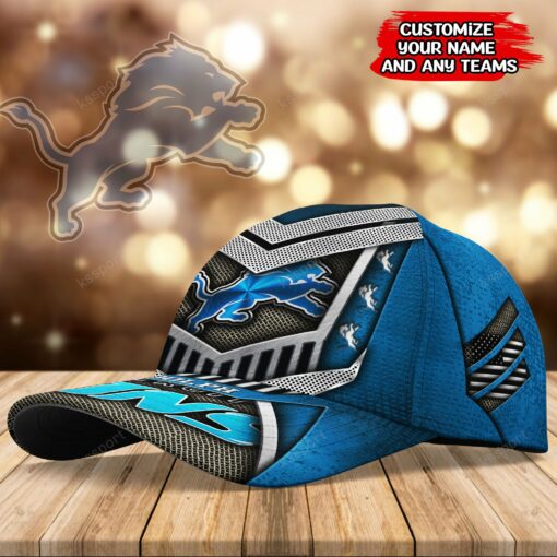 Detroit Lions Personalized Classic Cap BG771