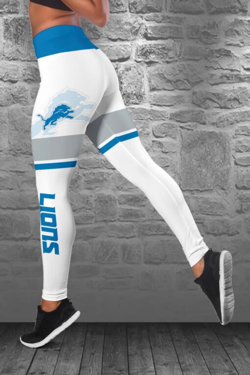 Detroit Lions Personalized Combo Croptop Hoodie And Leggings BGLG372+BG2CHD372