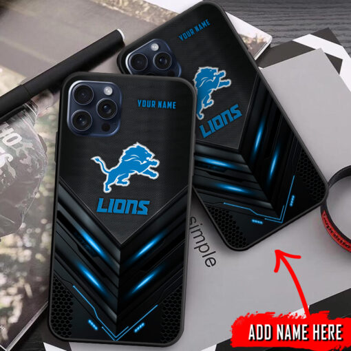 Detroit Lions Personalized Phone Case BGPC227