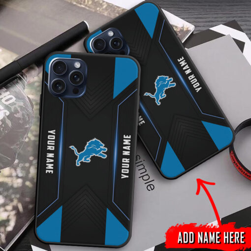 Detroit Lions Personalized Phone Case BGPC241