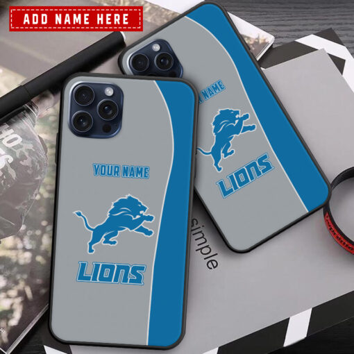 Detroit Lions Personalized Phone Case BGPC244