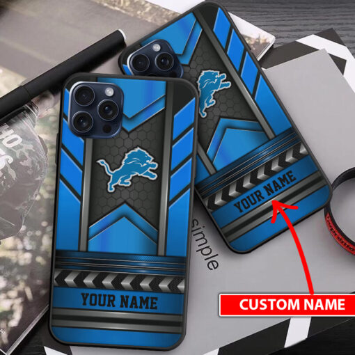 Detroit Lions Personalized Phone Case BGPC369