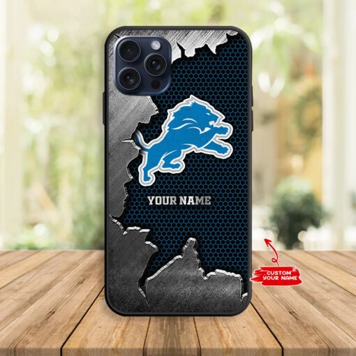 Detroit Lions Personalized Phone Case BGPC378