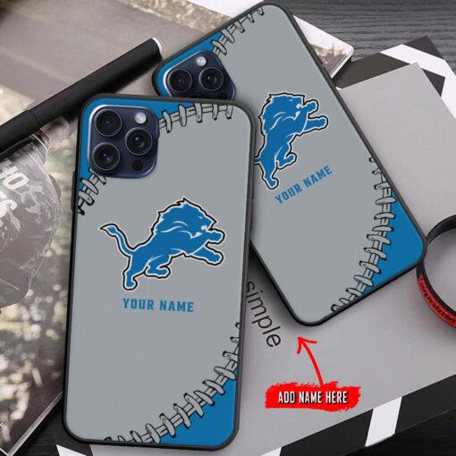 Detroit Lions Personalized Phone Case BGPC412