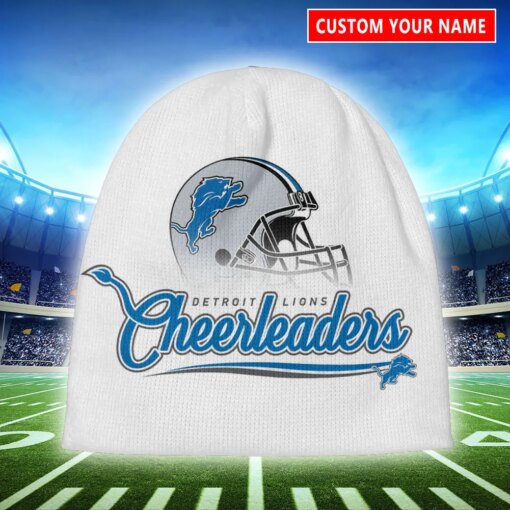 Detroit Lions Personalized Wool Beanie BGWBH200