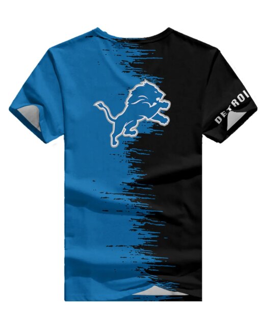 Detroit Lions Summer V-neck Women T-shirt BG18