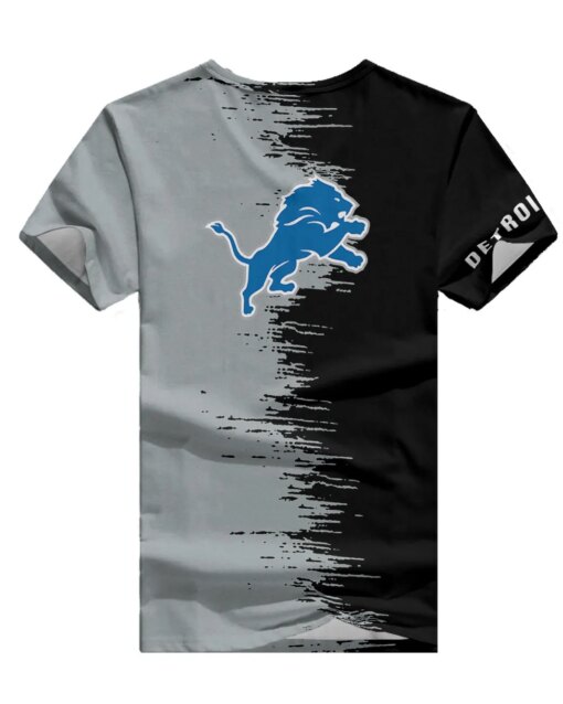 Detroit Lions Summer V-neck Women T-shirt BG18