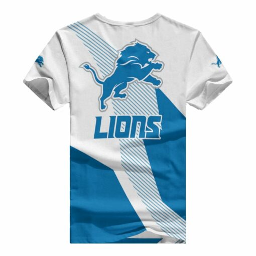 Detroit Lions V-neck Women T-shirt BG919