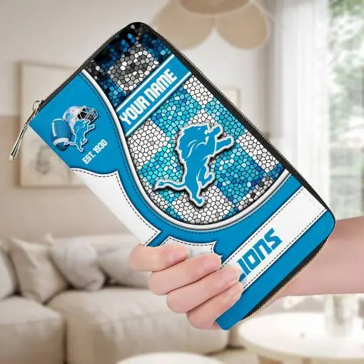 Detroit Lions Women Wallet AZPURSE075