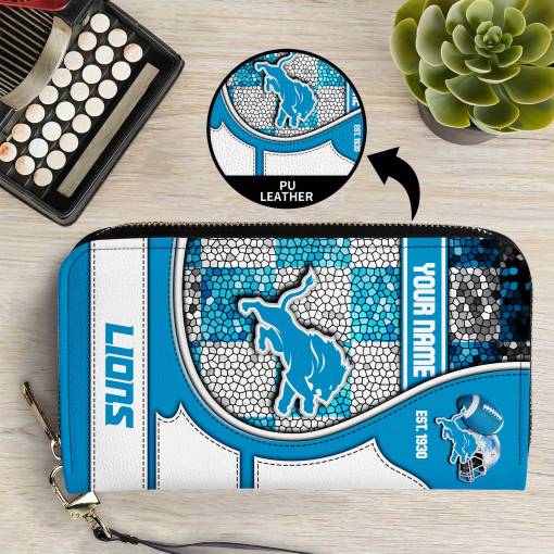 Detroit Lions Women Wallet AZPURSE075