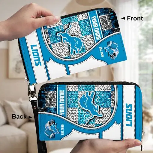 Detroit Lions Women Wallet AZPURSE075