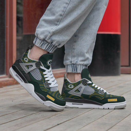 Green Bay Packers AJ4 Sneaker BG236