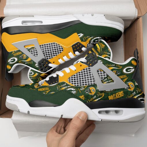 Green Bay Packers AJ4 Sneakers BG16