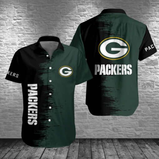 Green Bay Packers Button Shirt BB618