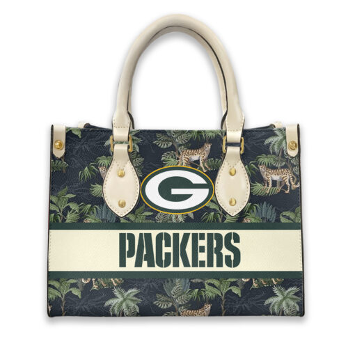 Green Bay Packers Leather Hand Bag BBLTHB686