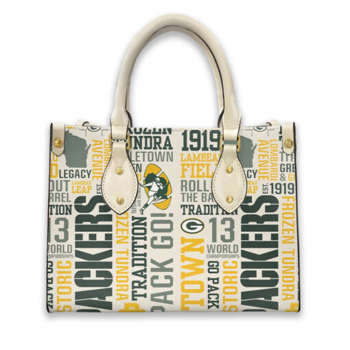 Green Bay Packers Leather Hand Bag BBLTHB697