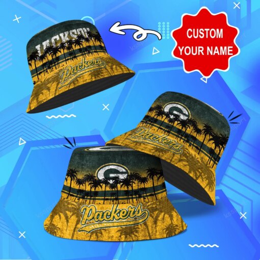 Green Bay Packers Personalized Bucket Hat BG10