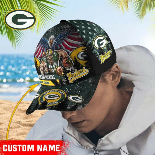 Green Bay Packers Personalized Classic Cap BB533