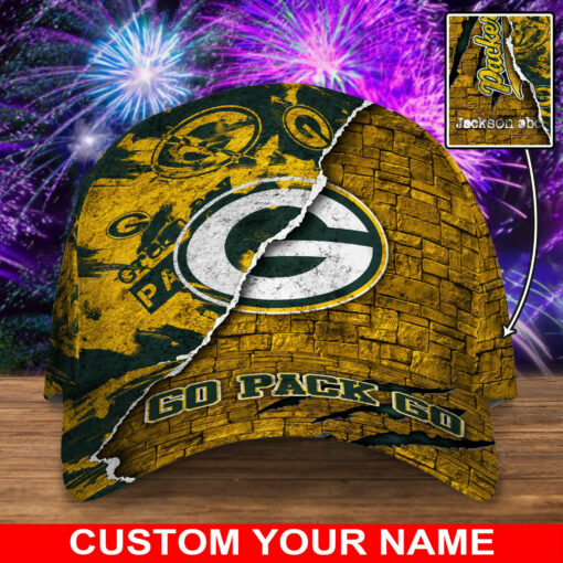 Green Bay Packers Personalized Classic Cap BG826