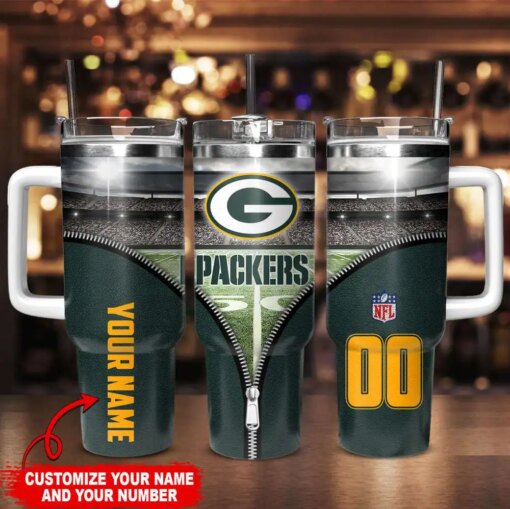 Green Bay Packers Personalized Limited Edition Sport Fan Gift 40oz Tumbler AZC40OZT122