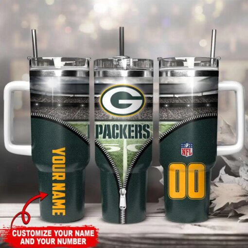 Green Bay Packers Personalized Limited Edition Sport Fan Gift 40oz Tumbler AZC40OZT122